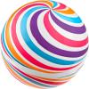 imageNew Bounce Bouncy Balls for Kids  Playground Balls  Set of 6 Balls with Pump  85quot Ball for Children Toddlers and PetsColorful Swirl