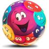 imageNew Bounce Bouncy Balls for Kids  Playground Balls  Set of 6 Balls with Pump  85quot Ball for Children Toddlers and PetsSmiley Face