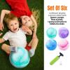 imageNew Bounce Inflatable Bouncing Balls  Set of 4 Marbleized 85quot Balls with Pump ampamp 2 Pins  Sensory Play for Kids ampamp Pets  IndoorOutdoor Playground Toy