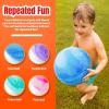 imageNew Bounce Inflatable Bouncing Balls  Set of 4 Marbleized 85quot Balls with Pump ampamp 2 Pins  Sensory Play for Kids ampamp Pets  IndoorOutdoor Playground Toy