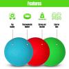 imageNew Bounce Playground Balls for Kids  5quot Sports Ball Set for Toddlers  3 Pack of RedBlueGreen  Small Soft Outdoor Balls