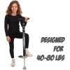 imageNew Bounce Pogo Stick for Kids  Pogo Sticks 40 to 80 Lbs  Sport Edition Quality Easy Grip PogoStick for Hours of Wholesome FunBlack  Charcoal