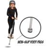 imageNew Bounce Pogo Stick for Kids  Pogo Sticks 40 to 80 Lbs  Sport Edition Quality Easy Grip PogoStick for Hours of Wholesome FunBlack  Charcoal