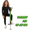 imageNew Bounce Pogo Stick for Kids  Pogo Sticks 40 to 80 Lbs  Sport Edition Quality Easy Grip PogoStick for Hours of Wholesome FunBlack  Green