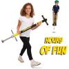 imageNew Bounce Pogo Stick for Kids  Pogo Sticks 40 to 80 Lbs  Sport Edition Quality Easy Grip PogoStick for Hours of Wholesome FunBlack  Yellow