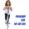imageNew Bounce Pogo Stick for Kids  Pogo Sticks 40 to 80 Lbs  Sport Edition Quality Easy Grip PogoStick for Hours of Wholesome FunBlue  Grey