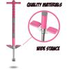 imageNew Bounce Pogo Stick for Kids  Pogo Sticks 40 to 80 Lbs  Sport Edition Quality Easy Grip PogoStick for Hours of Wholesome FunPink