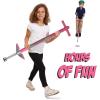 imageNew Bounce Pogo Stick for Kids  Pogo Sticks 40 to 80 Lbs  Sport Edition Quality Easy Grip PogoStick for Hours of Wholesome FunPink