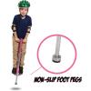imageNew Bounce Pogo Stick for Kids  Pogo Sticks 40 to 80 Lbs  Sport Edition Quality Easy Grip PogoStick for Hours of Wholesome FunPink