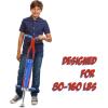 imageNew Bounce Pogo Stick for Kids  Pogo Sticks for Ages 9 and Up 80 to 160 Lbs  Pro Sport Edition Quality Easy Grip PogoStick for Hours of Wholesome FunBlue  Red