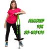 imageNew Bounce Pogo Stick for Kids  Pogo Sticks for Ages 9 and Up 80 to 160 Lbs  Pro Sport Edition Quality Easy Grip PogoStick for Hours of Wholesome FunBlack  Green