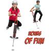 imageNew Bounce Pogo Stick for Kids  Pogo Sticks for Ages 9 and Up 80 to 160 Lbs  Pro Sport Edition Quality Easy Grip PogoStick for Hours of Wholesome FunBlack  Red