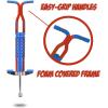 imageNew Bounce Pogo Stick for Kids  Pogo Sticks for Ages 9 and Up 80 to 160 Lbs  Pro Sport Edition Quality Easy Grip PogoStick for Hours of Wholesome FunBlue  Red