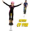 imageNew Bounce Pogo Stick for Kids  Pogo Sticks for Ages 9 and Up 80 to 160 Lbs  Pro Sport Edition Quality Easy Grip PogoStick for Hours of Wholesome FunBlack  Yellow