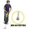 imageNew Bounce Pogo Stick for Kids  Pogo Sticks for Ages 9 and Up 80 to 160 Lbs  Pro Sport Edition Quality Easy Grip PogoStick for Hours of Wholesome FunBlack  Yellow