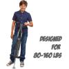 imageNew Bounce Pogo Stick for Kids  Pogo Sticks for Ages 9 and Up 80 to 160 Lbs  Pro Sport Edition Quality Easy Grip PogoStick for Hours of Wholesome FunBlack  Charcoal
