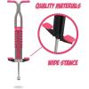 imageNew Bounce Pogo Stick for Kids  Pogo Sticks for Ages 9 and Up 80 to 160 Lbs  Pro Sport Edition Quality Easy Grip PogoStick for Hours of Wholesome FunPink