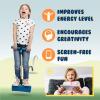 imageNew Bounce Pogo Stick for Toddlers  Foam Jumper for Age 345678  Outdoor Jumping Toys  Birthday Gift for Toddler Girls and BoysBlue