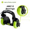 imageNewBounce Heel Wheel Skates  Jet Wheelies for Shoes  Adjustable Roller Heel Skates for Kids  One Size Fits MostGreen