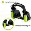 imageNewBounce Heel Wheel Skates  Jet Wheelies for Shoes  Adjustable Roller Heel Skates for Kids  One Size Fits MostGreen