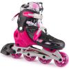 imageNewBounce Inline Skates for Girls and Boys  Outdoor Adjustable Roller Skates for Boys Ages 812 for Beginners ampamp Advanced Great for Kids ampamp Teens  PinkLarge 69 US