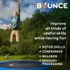 imageNewBounce Mini Trampoline  Foldable Trampoline for Children and Adults  Fitness Rebounder Trampoline  Holds Up to 150220 Lbs40 Trampoline
