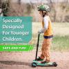 imageNewBounce Scooters for Toddlers  3 Wheel Scooter for Kids with Adjustable Handlebar  The GoScoot MAX is Perfect for Children and Toddlers Girls and Boys Ages 310Green