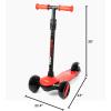 imageNewBounce Scooters for Toddlers  3 Wheel Scooter for Kids with Adjustable Handlebar  The GoScoot MAX is Perfect for Children and Toddlers Girls and Boys Ages 310Red