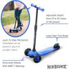 imageNewBounce Scooters for Toddlers  3 Wheel Scooter for Kids with Adjustable Handlebar  The GoScoot MAX is Perfect for Children and Toddlers Girls and Boys Ages 310Blue