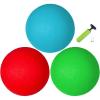 imageNew Bounce Playground Balls for Kids  5quot Sports Ball Set for Toddlers  3 Pack of RedBlueGreen  Small Soft Outdoor Balls