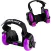 imageNewBounce Heel Wheel Skates  Jet Wheelies for Shoes  Adjustable Roller Heel Skates for Kids  One Size Fits MostPurple