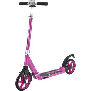 imageNew Bounce Kick Scooter  Big Wheel Scooters for Ages 8 and Up with Adjustable Handlebar  The Ultimate Sport Scooter is Perfect for Bigger Children and Adults Weight Limit 200LbsPink