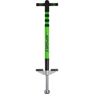 imageNew Bounce Pogo Stick for Kids  Pogo Sticks 40 to 80 Lbs  Sport Edition Quality Easy Grip PogoStick for Hours of Wholesome FunBlack  Green