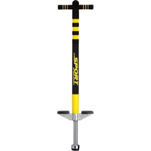 imageNew Bounce Pogo Stick for Kids  Pogo Sticks 40 to 80 Lbs  Sport Edition Quality Easy Grip PogoStick for Hours of Wholesome FunBlack  Yellow