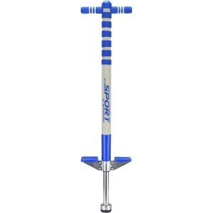 imageNew Bounce Pogo Stick for Kids  Pogo Sticks 40 to 80 Lbs  Sport Edition Quality Easy Grip PogoStick for Hours of Wholesome FunBlue  Grey