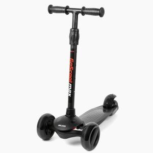 imageNewBounce Scooters for Toddlers  3 Wheel Scooter for Kids with Adjustable Handlebar  The GoScoot MAX is Perfect for Children and Toddlers Girls and Boys Ages 310Black