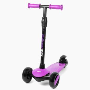 imageNewBounce Scooters for Toddlers  3 Wheel Scooter for Kids with Adjustable Handlebar  The GoScoot MAX is Perfect for Children and Toddlers Girls and Boys Ages 310Purple